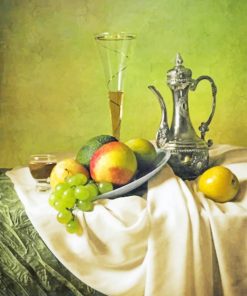 Fruit Still Life Paint By Numbers