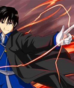 Fullmetal Alchemist Roy Mustang Paint By Numbers