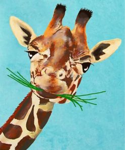 Quirky Giraffe Paint By Numbers