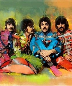 The Beatles Celebrity Paint By Numbers