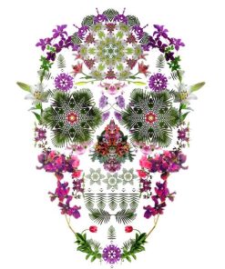 Skull Mandala Garden Paint By Numbers
