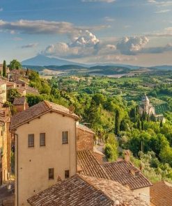 Tuscan Cityscape Paint By Numbers