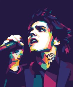 Gerard Way Pop Figure Paint By Numbers