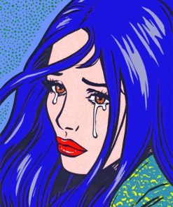 Woman Crying Paint By Numbers