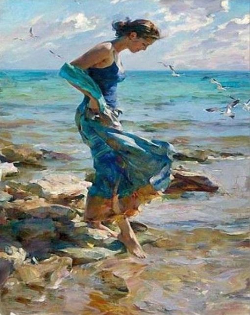 Girl-In-Sea-paint-by-numbers