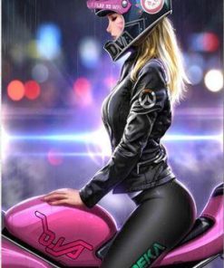 Girl Motocross Adventure Paint By Numbers