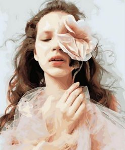 Flower Woman Paint By Numbers