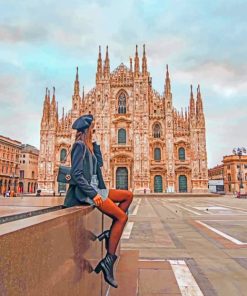 Duomo Milano Cathedral Paint By Numbers