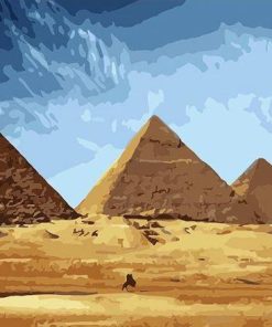 Giza Pyramids History Paint By Numbers