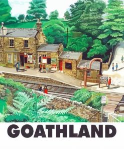 Goathland Village Paint By Numbers