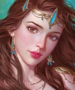 Selene Forest Queen Paint By Numbers
