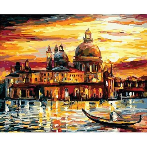 Golden-Night-Venice-paint-by-numbers