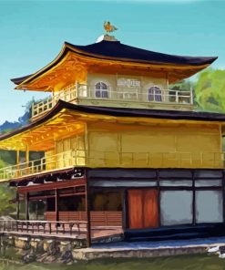 Golden Palace Japan Art Paint By Numbers