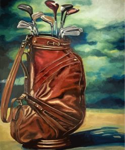 Golf Pitching Wedge Sports Paint By Numbers