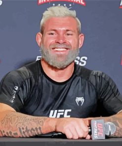 Gordon Ryan Martial Artist Paint By Numbers