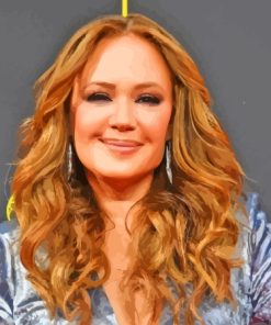 Leah Remini Paint By Numbers