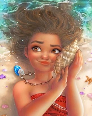 Disney Moana Adventure Paint By Numbers