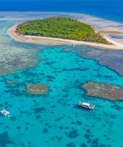 Great Barrier Reef Australia Paint By Numbers