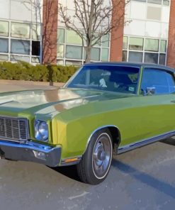 Green Chevy Monte Carlo Kit Paint By Numbers