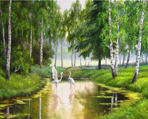 Green-Forest-River-paint-by-numbers-1