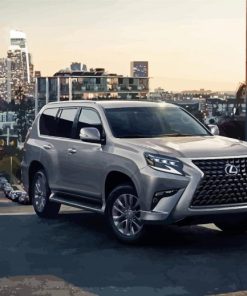 Grey Lexus GX Car Kit Paint By Numbers