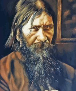 Grigori Rasputin Russian Paint By Numbers