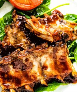 Grilled Asian Pork Ribs Paint By Numbers