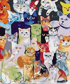 Kitty Party Paint By Numbers