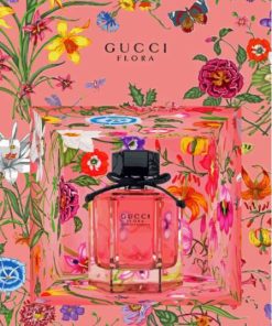 Gucci Flora Perfume Paint By Numbers
