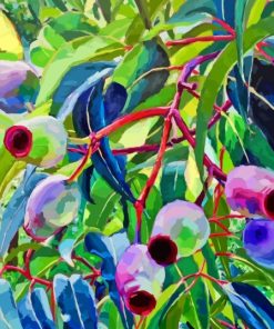 Gumnut Inspired Plant Paint By Numbers