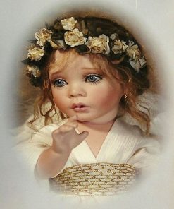 Gypsy Little Girl Painting Kit Paint By Numbers