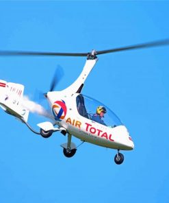 Autogyro Aircraft Paint By Numbers