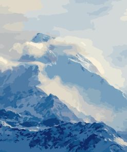 Mountain Landscape Paint By Numbers