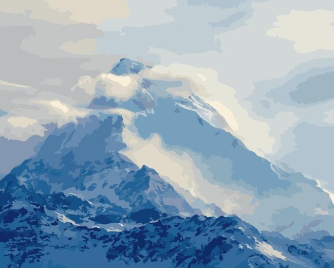 Mountain Landscape Paint By Numbers