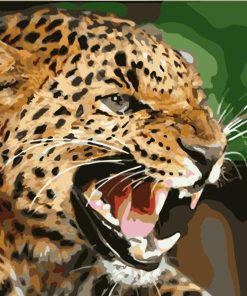 Leopard Animals Paint By Numbers
