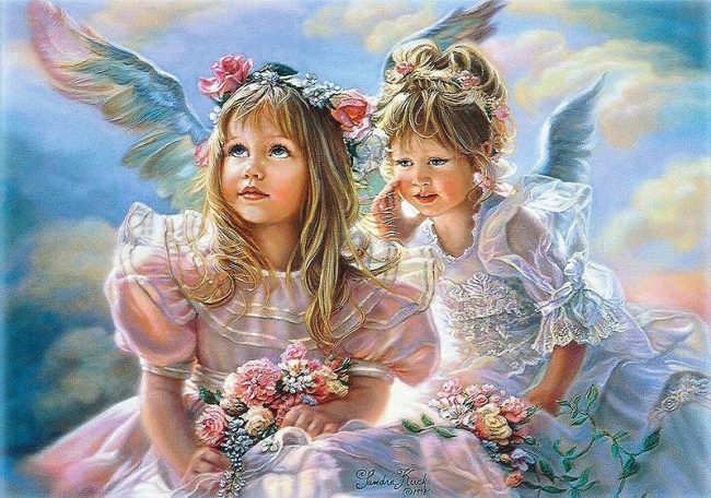 Heavenly Angel Girls Paint By Numbers