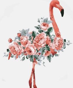 Flamingo Elegance Bird Paint By Numbers