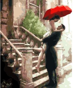Romantic Couple Reunion Paint By Numbers