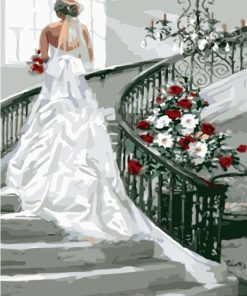 Brides and Blooms Wedding Paint By Numbers