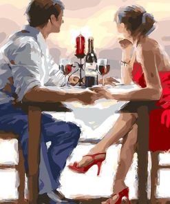 Romantic Love Moments Paint By Numbers