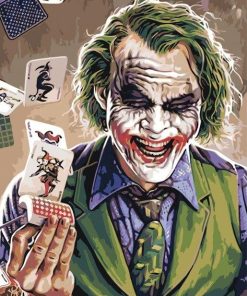 Joker Supervillains Paint By Numbers
