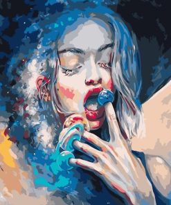 Galaxy Girl Woman Paint By Numbers