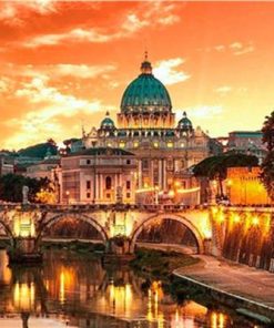 St Peter's Basilica Spectacle Paint By Numbers