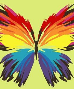 Colorful Butterfly Animals Paint By Numbers
