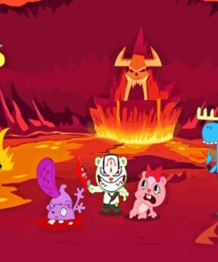 Happy Tree Friends Animation Paint By Numbers
