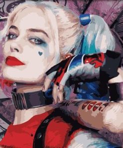 Harley Quinn Female Joker Paint By Numbers