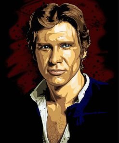 Harrison Ford Hollywood Legend Paint By Numbers
