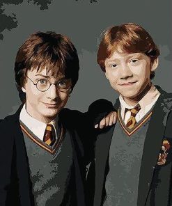 Harry Potter Wizard Magic Paint By Numbers
