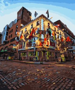 Modern Dublin Bar Paint By Numbers