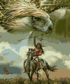 Eagle Warrior Spirit Paint By Numbers